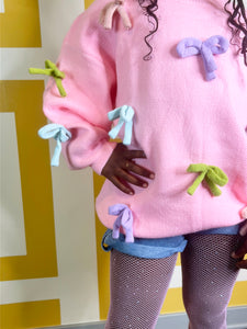 Pink Pullover Sweater 5-16