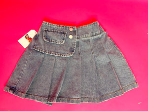 Jean Pleated Skirt 5-13