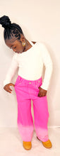 Load image into Gallery viewer, PINK 2 TONE TROUSERS 4-12
