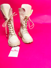 Load image into Gallery viewer, COMBAT BOOTS  (Biscuit) 8-5
