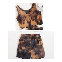Load image into Gallery viewer, Tie Dye 2pc Distressed set 2-8
