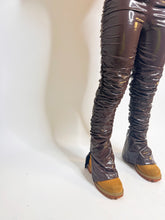 Load image into Gallery viewer, HIGH WAIST STACKER PANTS ((BROWN)) 7-12
