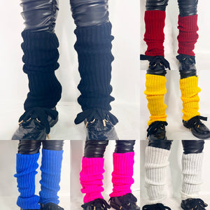 CANDY LAND LEG WARMERS 5 & UP  ((COLORS))
