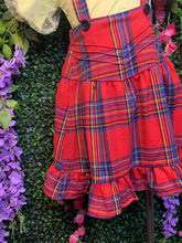 Load image into Gallery viewer, Plaid Vest Dress 2T-8
