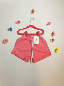 Pink Draw Shorts 3T-8